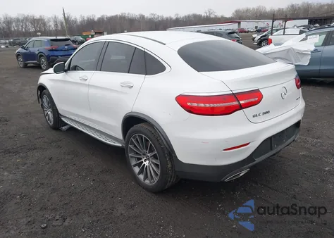 2018 Mercedes-Benz Glc 300 Coupe 4Matic из США, поврежденный, VIN WDC0J4KB0JF470637